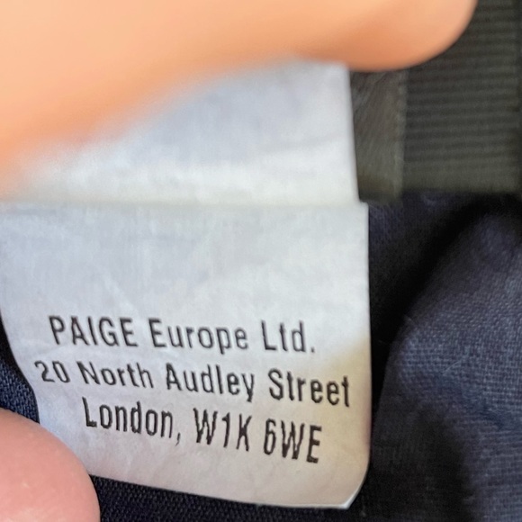 [36] NWT PAIGE Men’s Federal Slim Straight Vintage Jonah Wash Denim Jean - Picture 15 of 16